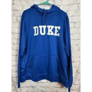 Duke Blue Devils Hoodie Sweatshirt Men's XL Blue Pullover Athletic